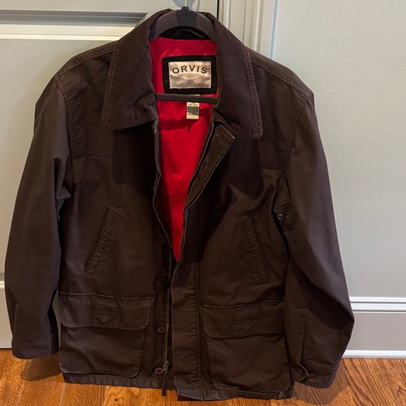 Vintage Orvis Canvas jacket with corduroy collar - Picture 2 of 10